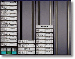 Full-screen electronic strip bay, or put on second monitor